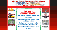 Desktop Screenshot of americanmusclecarsaustralia.com